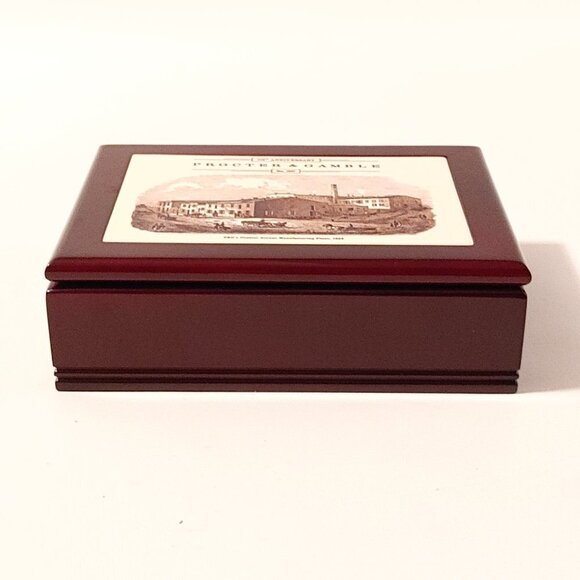 ATTRACTIVE Proctor & Gamble Employee Storage Box Jewelry Box 175th Anniversary - Picture 8 of 10